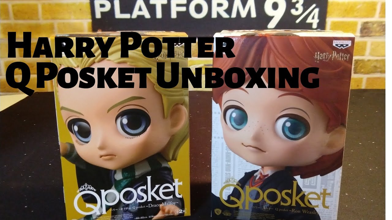 Harry Potter Q Posket Unboxing Ron Draco Youtube