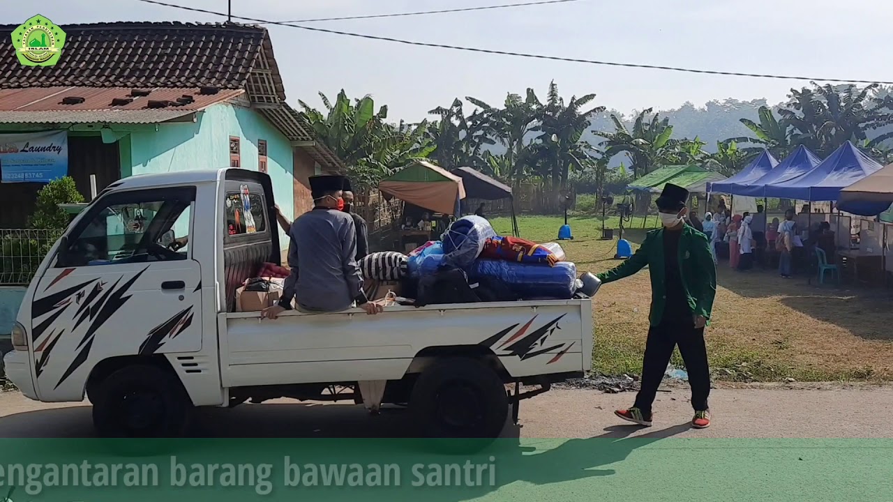 Kedatangan Santri Baru Pondok Pesantren Minhajut Tholabah Mematuhi Protokol kesehatan COVID-19