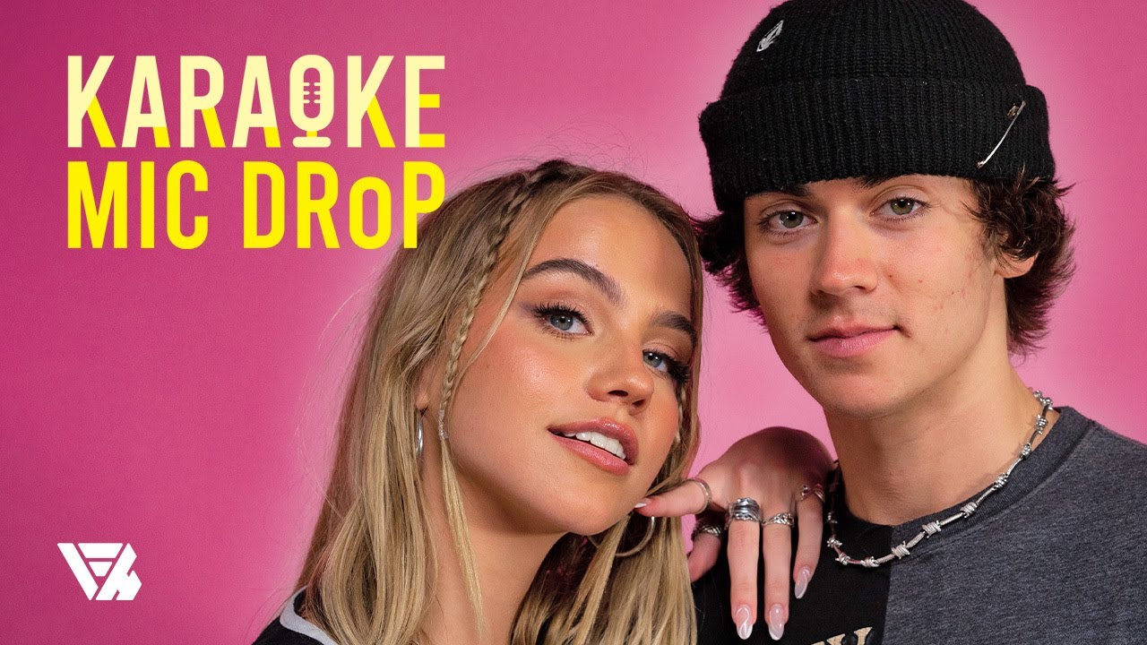 Zack Lugo sings Emma Brooks Their song in Karaoke Mic Drop!