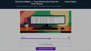 🎮 How to Turn a Photo Into Pixel Art | MagicPicPro Pixel Art Maker