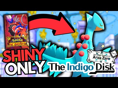 Pokemon The Indigo Disk but I can only use SHINIES