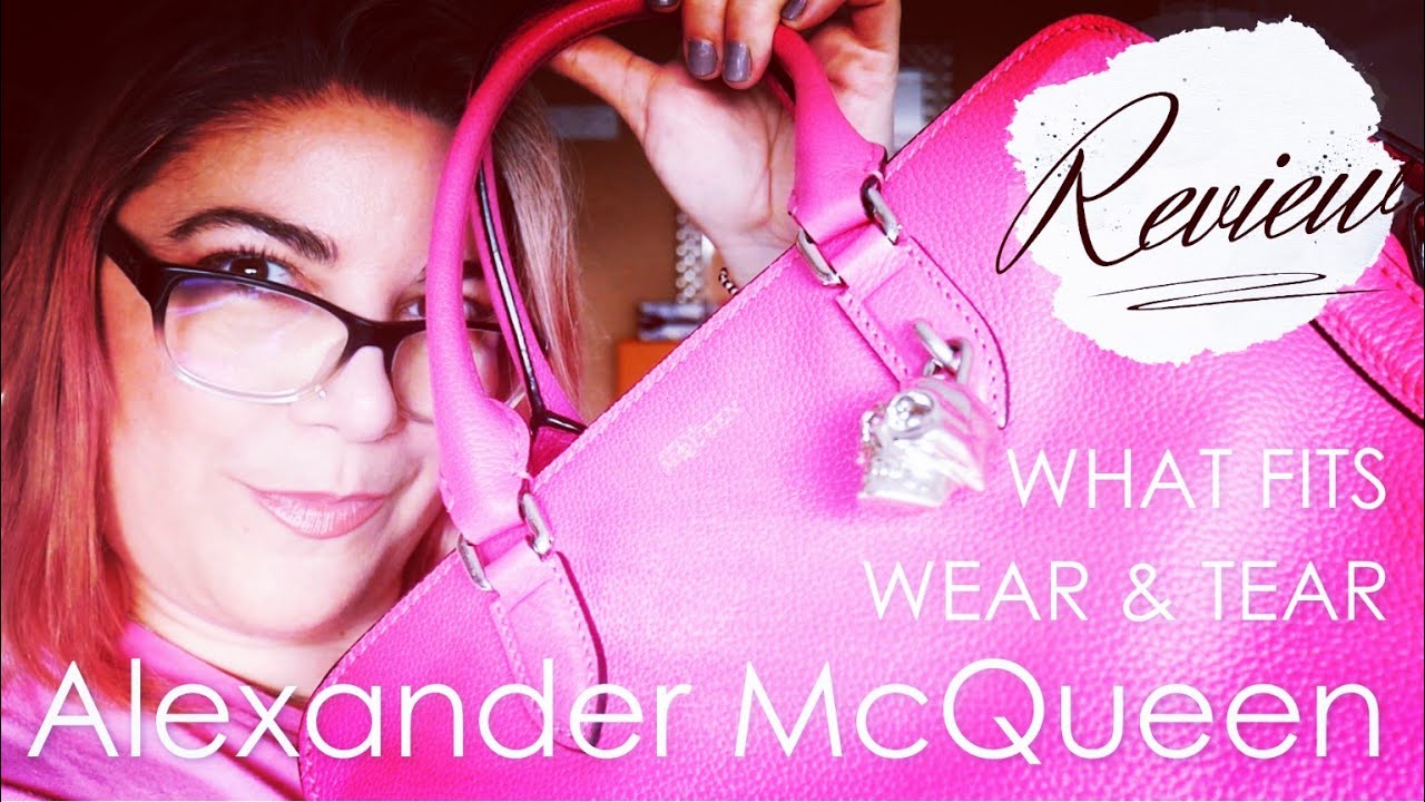 ALEXANDER MCQUEEN 💀 Small Skull Padlock Tote 5-YEAR REVIEW 🤩💀 | Wear & Tear and What Fits