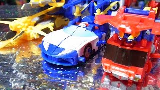 【コマ撮り】ＴＲＡＮＳＦＯＲＭＥＲＳ　　参乗合体　ゴウケンザン