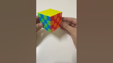 🌀 Mind-Blowing 4-Sided Pattern on 4x4 Rubik’s Cube! 🤯🔥