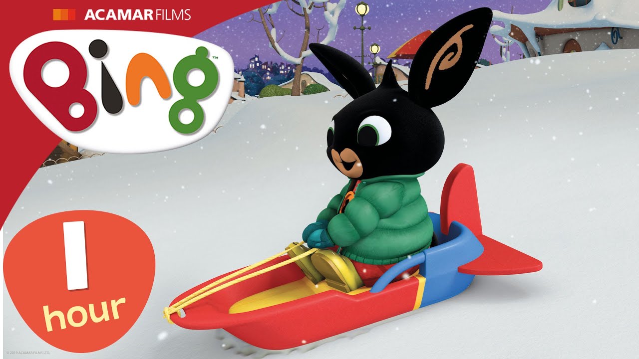 Snow, Presents and MORE | 1+ Hour | Full Episodes Compilation | Bing English