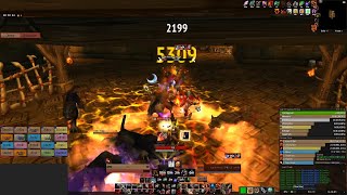 Classic WoW Rank 1 World 2H Fury Slam DPS Warrior High Priestss Arlokk ZG Hand o