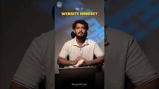Day 17 - Website Mindset || Getting Traffic But No Sales?Here's Why🚨#decodewithsiva #websitemindset