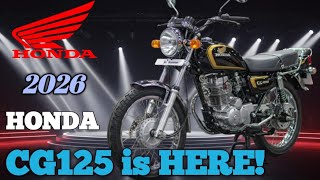 Honda CG 125 2026 | What’s New in This Year’s Model?