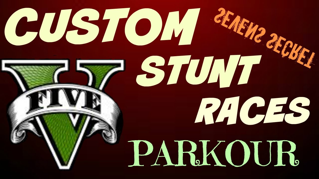 GTA 5 custom stunt races!!! Bike Race Parkour