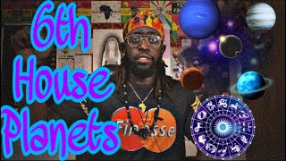 Planets In The 6th House 🏠 #6thHouse #Planets #Astrology #AstroFinesse