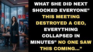 They Humiliated Me in a Billion-Dollar Meeting… Then I Pulled $2.8B in Silence (Revenge Story)😈