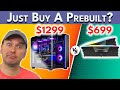 Is It DUMB To Build A PC in 2026? 🛑 PC Build vs Prebuilt Challenge