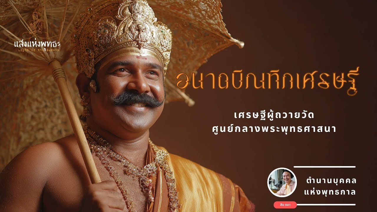 อนาถบิณฑิกเศรษฐี - เศรษฐีผู้ถวายวัดเชตวันมหาวิหาร วัดที่กลายเป็นศูนย์กลางพระพุทธศาสนา