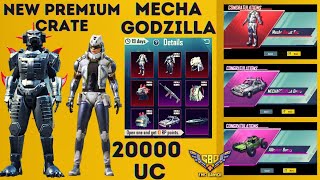 NEW PREMIUM CRATE OPENING | PREMIUM CRATE OPENING | MECHA GODZILLA PREMIUM CRATE | #PUBGMVIP