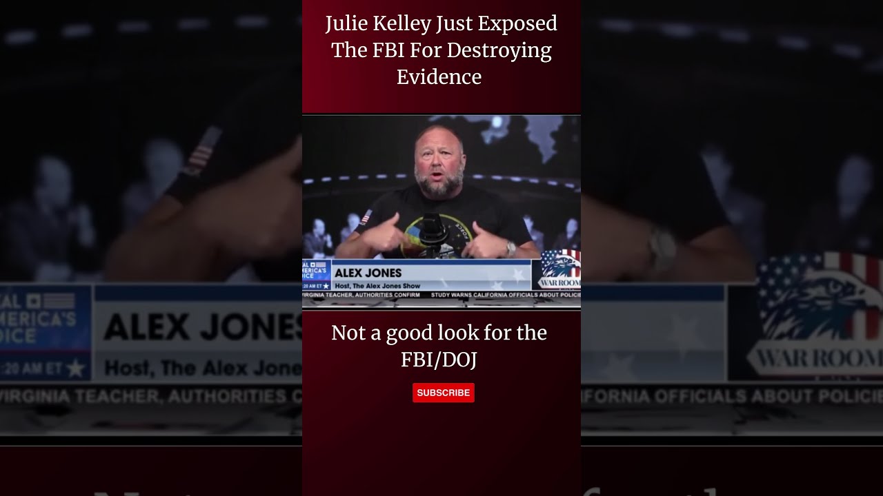Julie Kelley Just Exposed The FBI For Destroying Evidence
