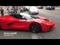 Ferrari LaFerrari in Paris ! Start Up, Sound, On The Road !