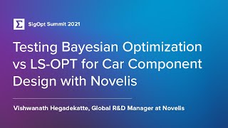 Testing Bayesian Optimization vs LS-OPT for Car Component Design with Novelis