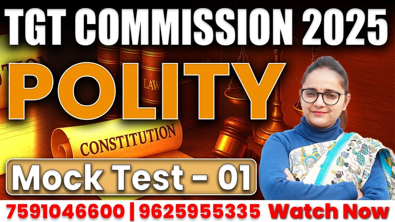 HP TGT Arts Commission |Mock Test -01|Polity By Swati @studyservice_