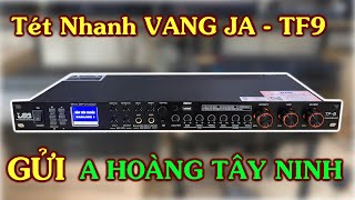 Test nhanh vang số chỉnh cơ JA-TF9 cho a Hoàng Tây Ninh