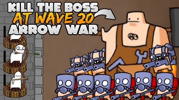 ARROW WAR (Tower Defense) Walkthrough Part 2, Clearing WAVE 20 | Android/IOS GAMEPLAY