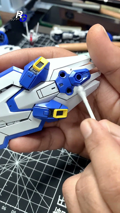 Gundam Aerial Full Mechanics Panel Line & Decal process  #gundam  #gunpla  #gunplabuilder