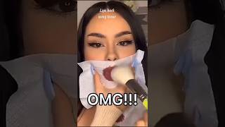 Tissue paper lipstick 💄 Hack ✨#shorts #viralvideo #trending