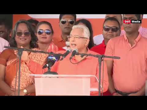 Pravind Jugnauth   Mo madam fer zot tramble 