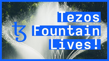 Teia Tezos Fountain Lives! / How To Get Started Minting NFTs on Teia (If You Have No Crypto!) #Tezos