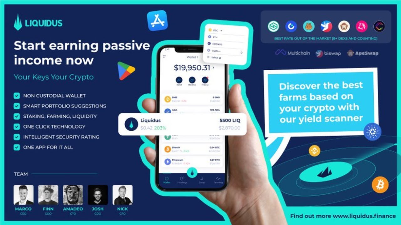 Liquidus Finance - Farming DeFi con un Click
