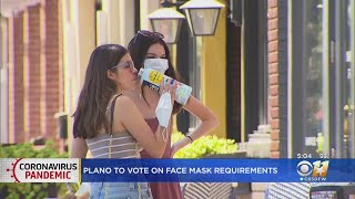 Full Plano City Council Discussing Mask Mandate Guide