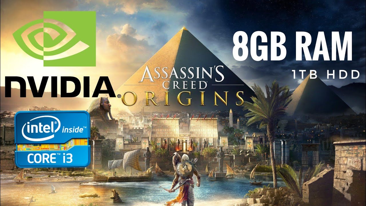 Assassin s Creed Origins Gameplay On I3 8gb Ram 2gb Mx110 Graphics YouTube