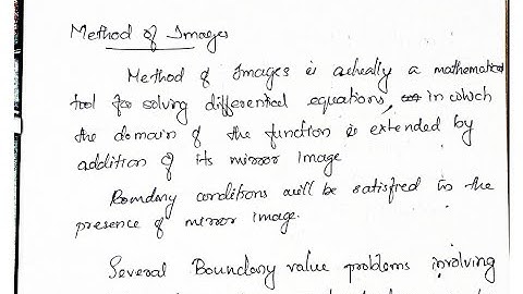 Method of images - part 1