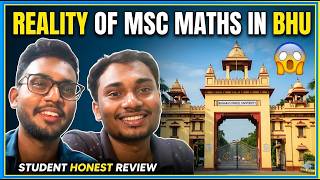 BHU M.Sc Maths 😱 Pressure, Struggle & Reality! #bhu #cuetpg #mscmathematics