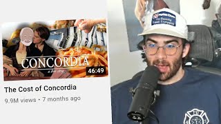 Hasanabi Reacts To The Cost of Concordia | Internet Historian