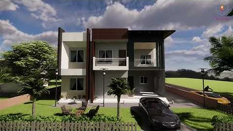 HOUSE 3D RENDERING USING REVIT AND ENSCAPE