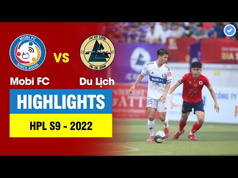 Highlight Mobi FC vs Du Lịch | Màn đôi công rực lửa, Khán giả vây kín sân