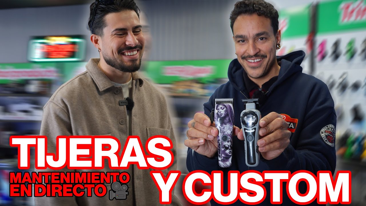 Máquina devourer revisión y ajuste de tijeras afiladas con desgaste al cerrar 