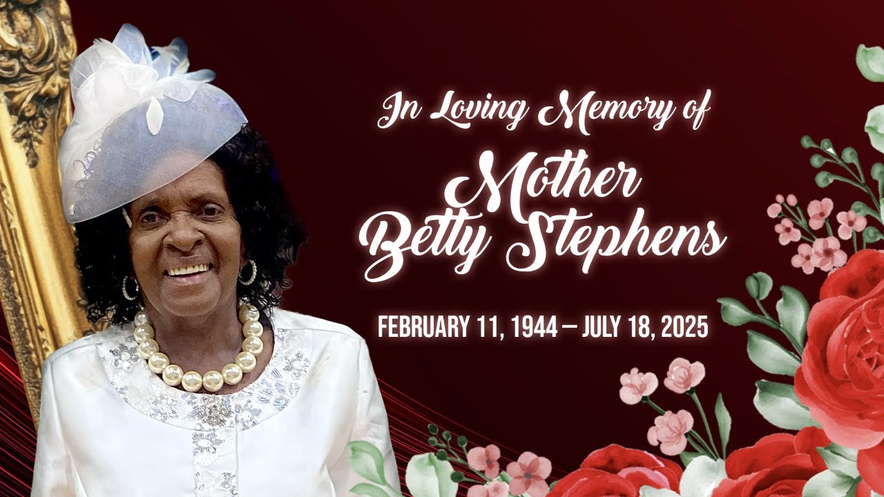 In Loving Memory — Mother Betty Stephens - YouTube