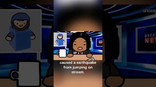 CaseOh Causes an Earthquake #caseoh #animation #shorts