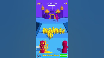 Join Clash 3d Game #shorts level 159 Defeat Gameplay Walkthrough #newgame2021 (iOS-Android)