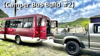 4WD camper bus build #2 | Connecting bus and truck
