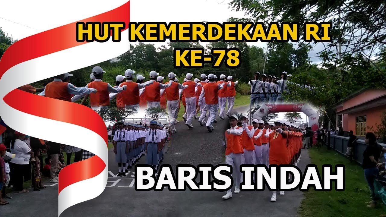 BARIS INDAH HUT KEMERDEKAAN INDONESIA KE 78 #SAPARUA 2023