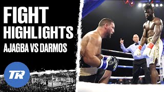 Heavyweight Efe Ajagba Returns With Knockout Victory Over Darmos | FIGHT HIGHLIGHTS