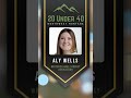 Aly Wells - Whitefish Adult Hockey Association - 2026's Class of 20 Under 40
