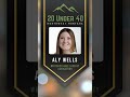 Aly Wells - Whitefish Adult Hockey Association - 2026's Class of 20 Under 40