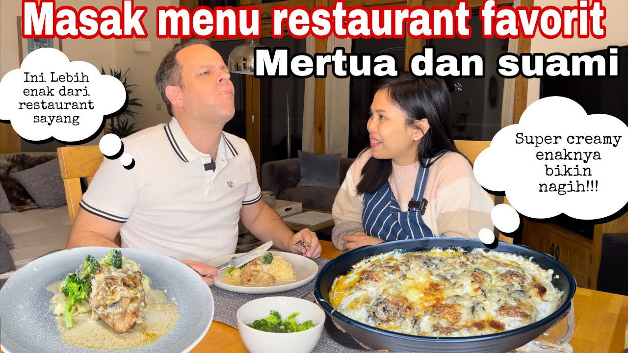 MASAK MENU RESTAURANT FAVORIT MERTUA DAN SUAMI || MENU YANG BUAT DISAYANG MERTUA