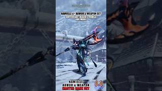 Namielle Alpha Armor & Weapon Set - Mhw Iceborne
