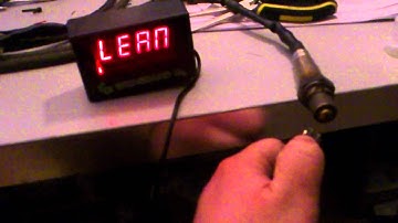 Te 2Y wideband o2 bench test with LD02B display