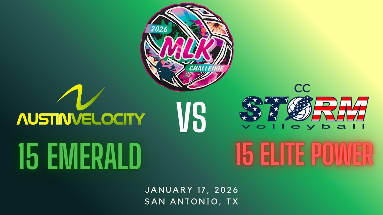 Austin Velocity 15 Emerald vs CC Storm 15 Elite Power - 1.17.2026