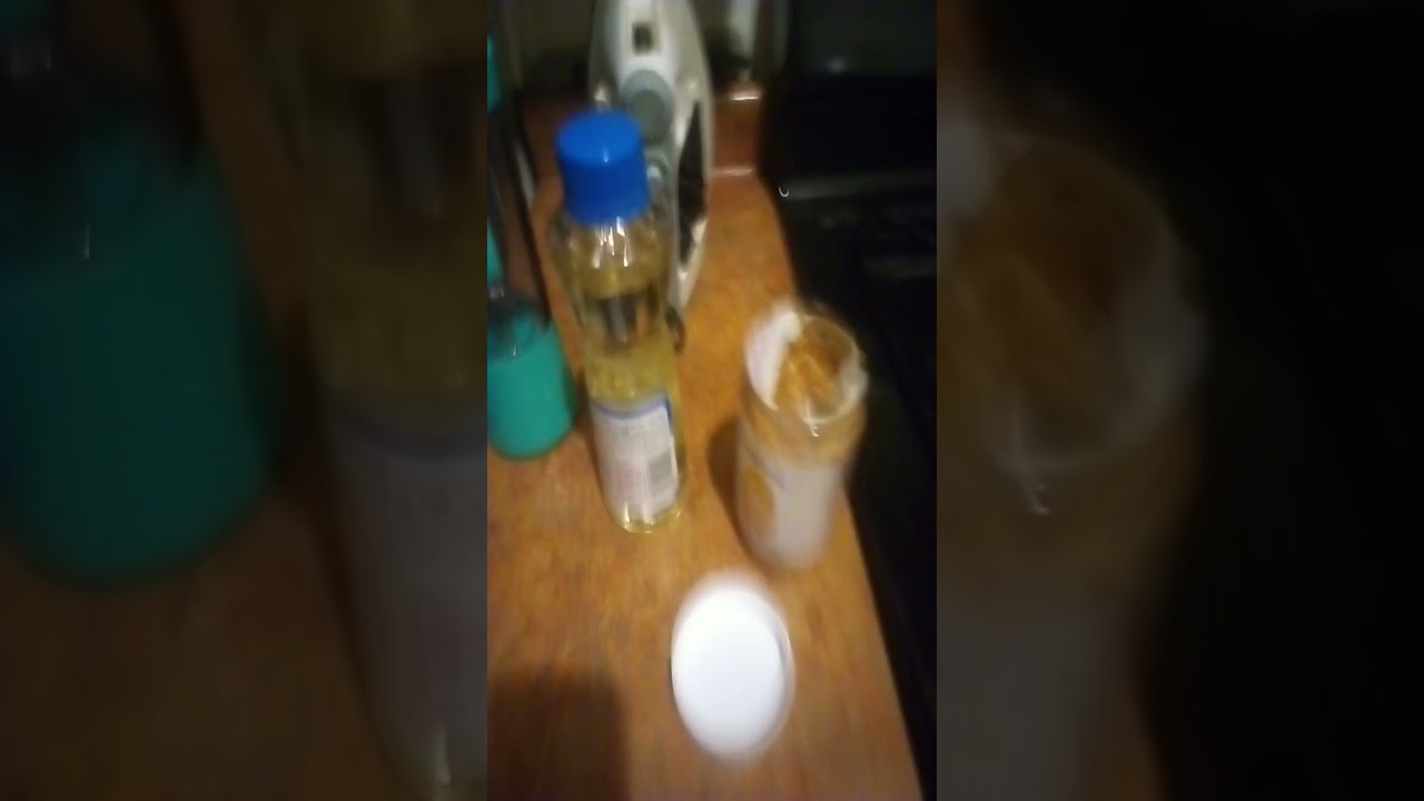 mouse trap with peanut butter and oil